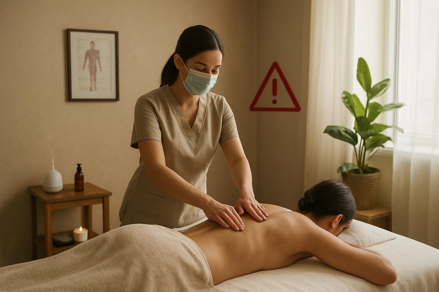 massage parlour. Safety, hygiene and red flags